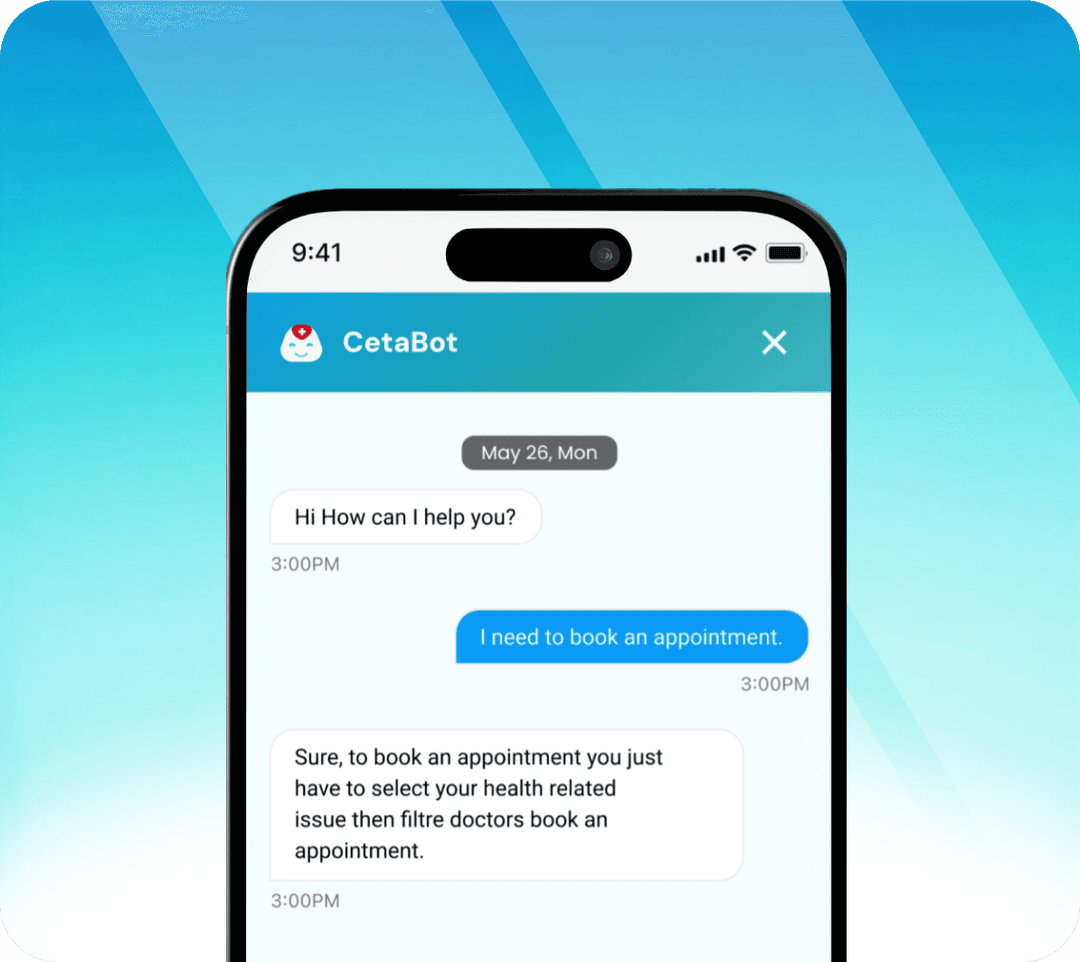 Meet Ceta Bot : Your 24×7 Intelligent Wellbeing Companion